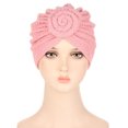 thumbnail image 3 of Women Turbans Knot Pre Tied Bonnet Beanie Cap Headwraps Hats, 3 of 3