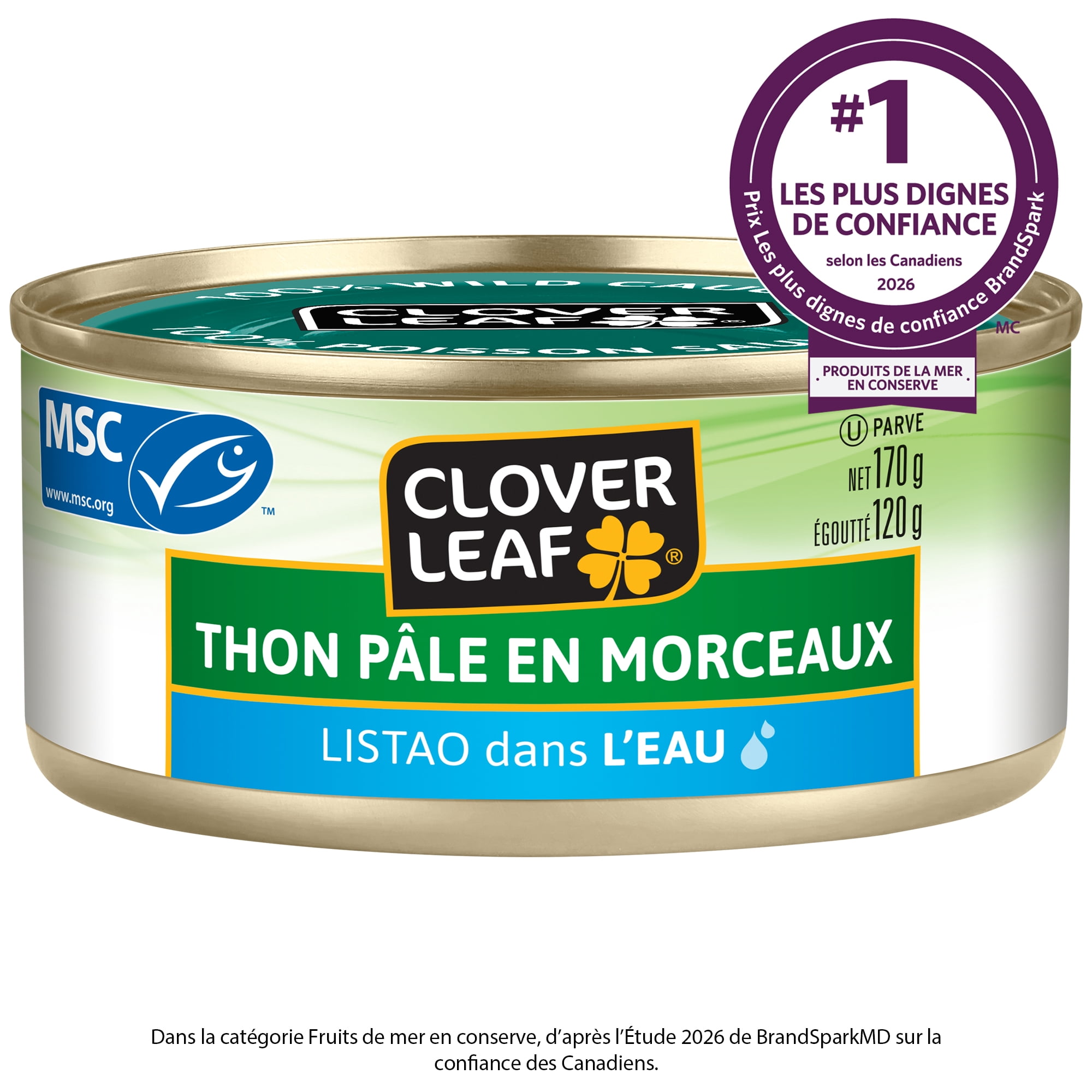 Clover LEAF® Flaked Light Tuna, Skipjack in Water