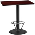 thumbnail image 1 of Flash Furniture 24" x 42" Laminate Top Pub Table in Mahogany, 1 of 4