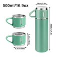 thumbnail image 3 of Hearth & Gear Stainless Steel Insulated Tumbler Mug With Lid And For Hot Cold Beverages Double Wall Vacuum Insulation Leak Proof Travel Cup Reusable Durable Metal Drinkware For Coffee Speckled Mug, 3 of 7