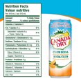 thumbnail image 3 of Canada Dry® Club Soda Orange-Mandarin 310 mL Cans, 4 Pack, 3 of 8