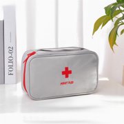 Outdoor First Aid Kit Bag Travel Portable Medicine Package Hunt Emergency Kit Bags Medicine Storage Bag Small Organizer Bags GRAY
