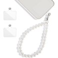 thumbnail image 1 of Giantree Universal phone Lanyard Mobile Phone Chain Beads with 2Pcs Back Patch Phone Pendant Wrist Strap Compatible with Most Cell Phones Mobile Phone Case, 1 of 5