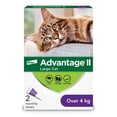 thumbnail image 1 of Advantage II Flea Treatment for Large Cats (2 doses), 1 of 8