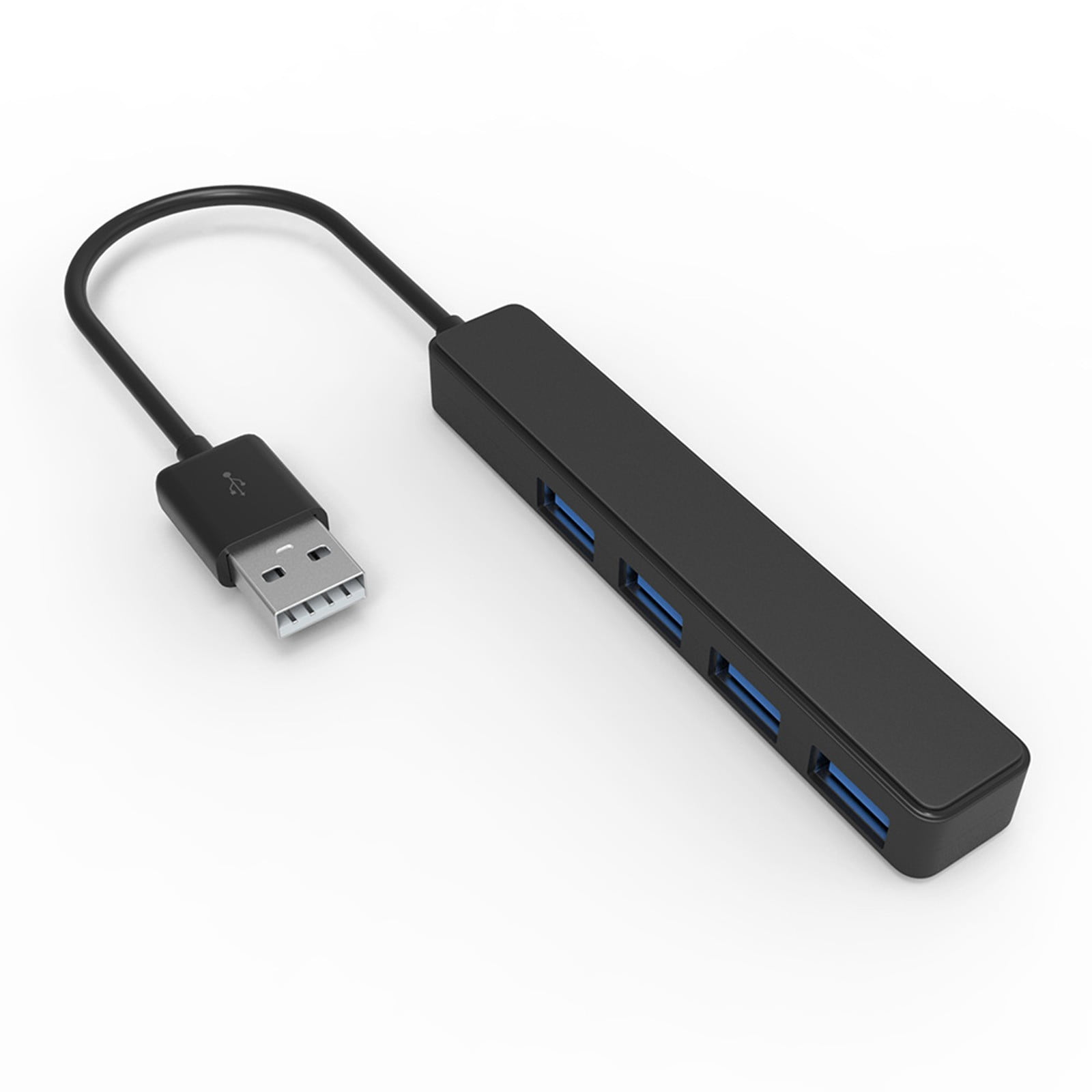 WIFKLSIIPG USB 2.0 Hub 4-Port Data Hub Splitter with 5V Micro USB Power Port for USB Expansion