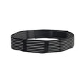 thumbnail image 2 of Abdominal Dialysis Belt Safety Breathable Dustproof Stretchy Drainage Protection Black 90cm, 2 of 8