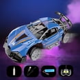 thumbnail image 2 of Remote Control Car Blue With Water Spray Feature High Speed Drifting 1 16 Scale For Children Age 4 12 Rechargeable Battery Indoor Outdoor Use Size 8 7X4 5X2 4 Inches Blue, 2 of 6