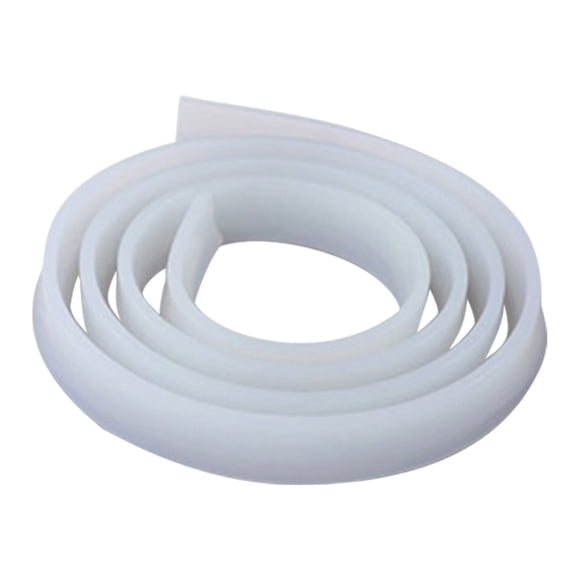 Dvkptbk Waterproof Strip 2M Rubber Self-Adhesive Sealing Strip Wet and Dry Separation Kitchen and Bathroom Strip Home & Garden