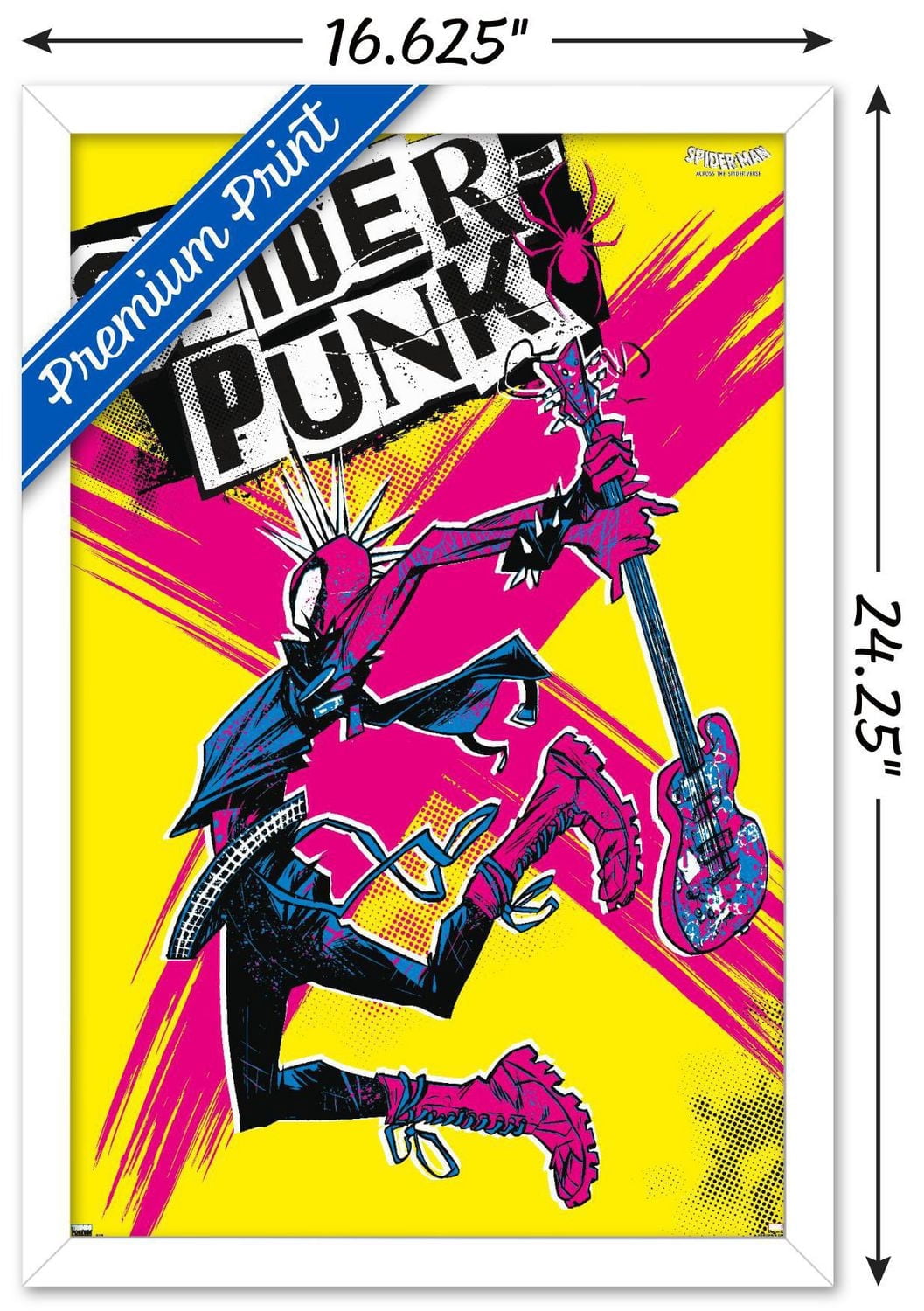 Marvel Spider-Man: Across The Spider-Verse - Spider-Punk Wall Poster, 22.375" x 34"