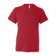 thumbnail image 1 of Bella Canvas Jersey Short-Sleeve Tee 3001Y, M, Red, 1 of 3