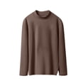 thumbnail image 1 of BLVB Women's Thermal Shirts Fleece Pullover Long Sleeve Undershirt Tops Warm Winter Base Layer for Cold Weather, 1 of 5