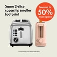 thumbnail image 2 of 2 Slice Slim Toaster, Fits-anywhere™ Kitchenware, 6 Setting Shade Control with Reheat & Cancel Buttons, Fits sourdough, 10” Long Slot, Anti Jam & Auto Shutoff,, 2 of 10