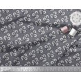 thumbnail image 3 of Soimoi Modal Satin Fabric Leaves & Floral Block Fabric Prints by Yard 42 Inch Wide, 3 of 3
