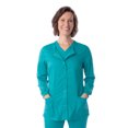 thumbnail image 1 of Landau ProFlex Women's Modern Tailored Fit Stretch Snap Front Scrub Jacket, 1 of 1