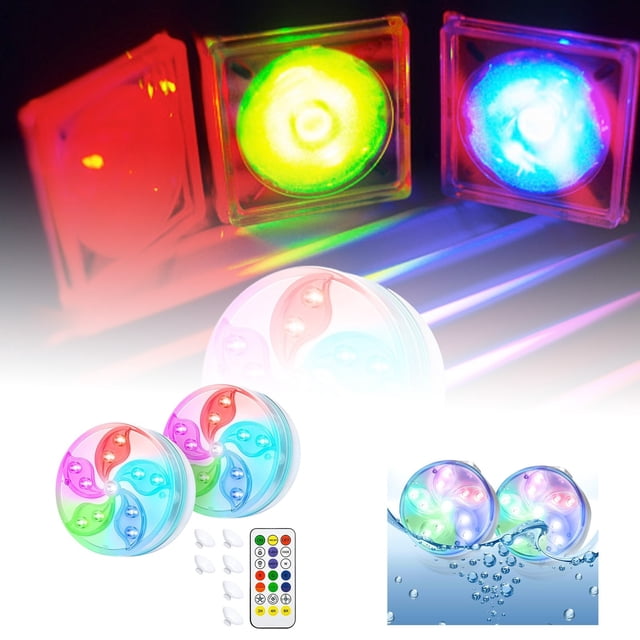 Huanglei Outdoor Garden Lamps For Pool And Pond Lighting Decorative Remote Control Lights For Water Features Perfect For Garden And Backyard
