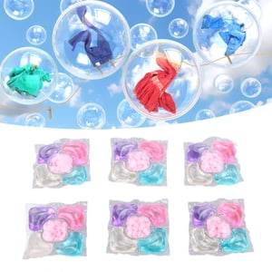 Laundry Detergent Pods, Gentle 20pcs 5 in 1 Laundry Pods 5 in 1  for Wash Machine