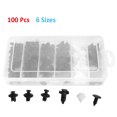 thumbnail image 2 of Labymos 100 Pcs Car Retainer clips Body Plastic Rivets Fasteners Push Bumper Door Trim Panel, 2 of 7