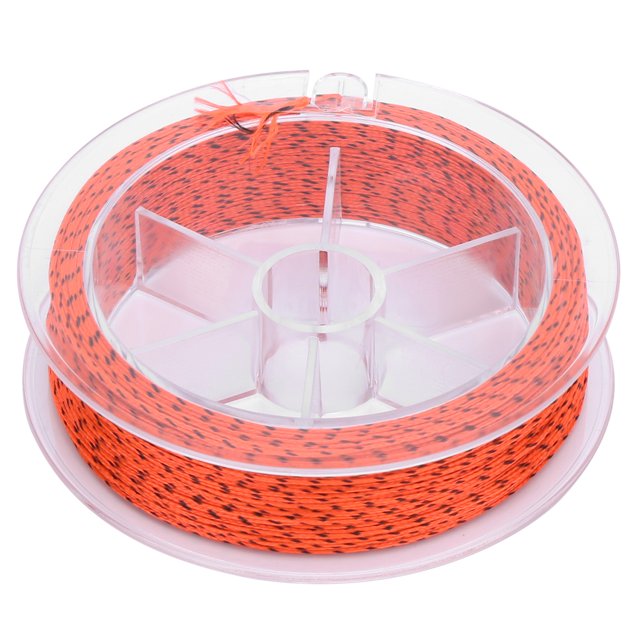 Tbest Fly Line Cup Filler Wrestling Line, 50M Fly Fishing Unwaxed Prep Line For Freshwater Fishing