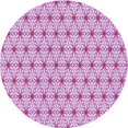 thumbnail image 1 of Ahgly Company Machine Washable Indoor Square Transitional Blossom Pink Area Rugs, 3' Square, 1 of 7