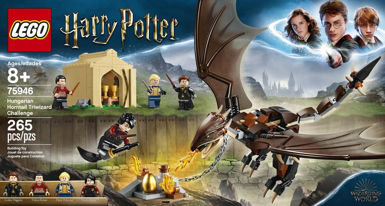 LEGO Harry Potter and the Goblet of Fire Hungarian Horntail Triwizard Challenge 75946 Toy Building Kit (265 Piece)