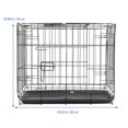 thumbnail image 4 of OULII Cage d'Entraînement pour Chien Cage Moyenne pour Chien 1Pcs, 4 of 4