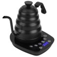 thumbnail image 2 of Electric Coffee Kettle, Black EU Plug Coffee Kettle, Temperature Adjustable For Home Office Contain Coffee Tea, 2 of 8