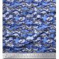 thumbnail image 1 of Soimoi polyester Crepe Fabric Two Tone Camouflage Print Fabric by Yard 42 Inch Wide, 1 of 3