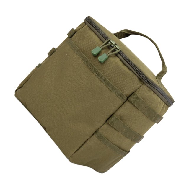 fastboy Camping Tank Storage Bag Cooking Utensil Bag Portable Protective for BBQ Green