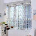 thumbnail image 4 of XZNGL Sheer Curtain Door Window Curtains Tulle Door Window Curtain Drape Panel Sheer Scarf Valance, 4 of 6