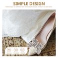 thumbnail image 2 of icolorfuled 1 Pair Bride Shoe Clips Butterfly Shoe Decorations Wedding Rhinestone Shoe Clips, 2 of 6