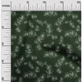 thumbnail image 2 of oneOone Tissu Polyester Spandex Vert Foncé Feuilles Matière de Robe Tissu Imprimé Tissu au Mètre 56 Pouces de Large, 2 of 5