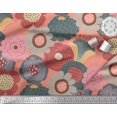 thumbnail image 2 of Soimoi polyester Crepe Fabric Flower Artistic Print Fabric by the Yard 52 Inch Wide, 2 of 3