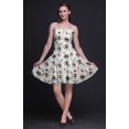 thumbnail image 4 of Bimba Floral Printed Spaghetti Strap Summer Sun Dress Holiday Beach Party Dress-Small, 4 of 5