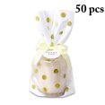 thumbnail image 1 of Coofit 50 Pcs Sac en Cellophane Doré Polyvalent Sac à Friandises en Cellophane Sac en Cellophane, 1 of 10