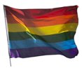 thumbnail image 1 of Baohd Friendly Rainbow Flag Bisexual Transgender Pride Banners Polyester Rainbow Flag, 1 of 6