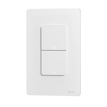 Mistaha Smart Home Tuya Wifi Light Switch with Backlight Control, Voice and App Remote Control, Timer Function, 2-Way Switch, US Standard White Color