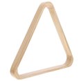 thumbnail image 5 of KAKOWELY billiards ball rack Wooden Billiard Ball Rack Vintage Wood Billiard 9-Ball Triangle Rack Ball Rack Table Pool Ball Racks Light Yellow13.03"X11.65"X1.18", 5 of 5