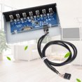 thumbnail image 4 of Hub USB Hub Box Panel 7 Port USB2.0 Lossless Data Transmission USB Hub Drive Panel, 4 of 7
