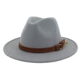 thumbnail image 2 of Fedora Adjustable Breathable Felt Men Vintage Style Hat for Hiking, 2 of 8