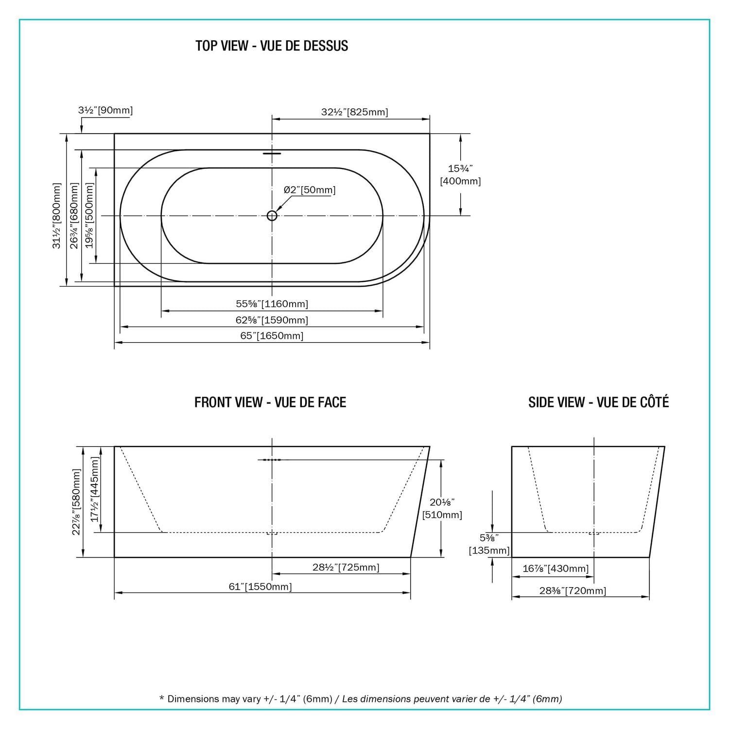A&E Bain et Douche WILLIE-L BAIN D’ANGLE