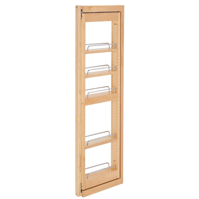 Rev-A-Shelf Pullout Wall Filler w/ Soft-Close, 42" Height, 432-WFBBSC42-3C