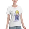 thumbnail image 2 of Women's Basic Short Sleeve T-Shirt Super Saiyan, 2 of 6