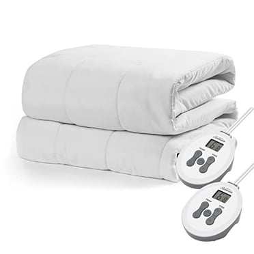 Sunbeam Couvre-Matelas Chauffant Matelassé Reposant - Grand Lit