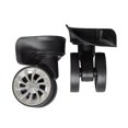 thumbnail image 2 of Milaget 2x Roues de Remplacement pour Bagages Roulements en Plastique Pivotants Ensemble de Réparation Réparation Bagages B, 2 of 7