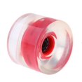 thumbnail image 3 of jinwen 4 Pcs Roues Longboard Lumineuses, Roues de Camion Patin de Nuit, 70 mm, 78 A, Rouge, 3 of 9