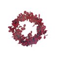 thumbnail image 1 of Burgundy Felt Eucalyptus Wreath, 1 of 3