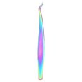 thumbnail image 1 of lionlar Stainless Steel Eyelash Extension Tweezers, Professional Straight Curved Eyelash A, 1 of 4