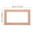 thumbnail image 3 of Outlet Wall Plate Wood Switch Adornment Light Switch 2-slot Protective Decal, 3 of 8