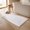 🎄 White,Size S, variant on Bathroom Rug Embossed Bath Mat with Absorbent Surface and Non-Slip for Shower Room, Vanity, Entryway, Kitchen