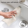 thumbnail image 3 of Dish Cloth - Double - Sided Coral Fleece Scouring Pad (25X25CM). High - Quality, Wet & Dry Dual Purpose, Hanging Rag Design, 3 of 6